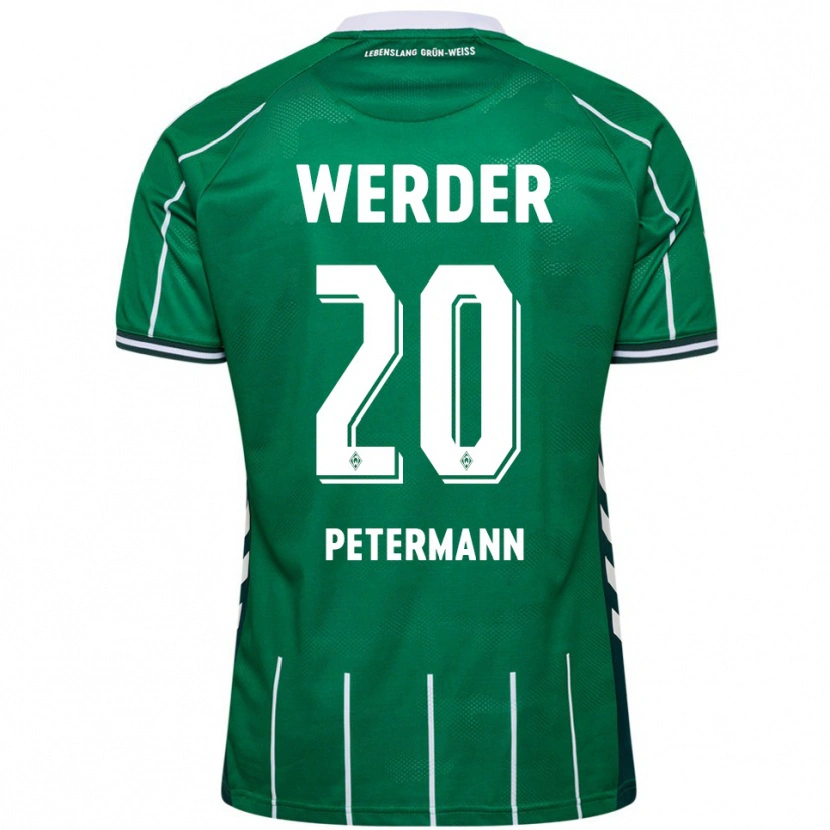 Danxen Damen Lena Petermann #20 Grün Weiß Heimtrikot Trikot 2025/26 T-Shirt Schweiz