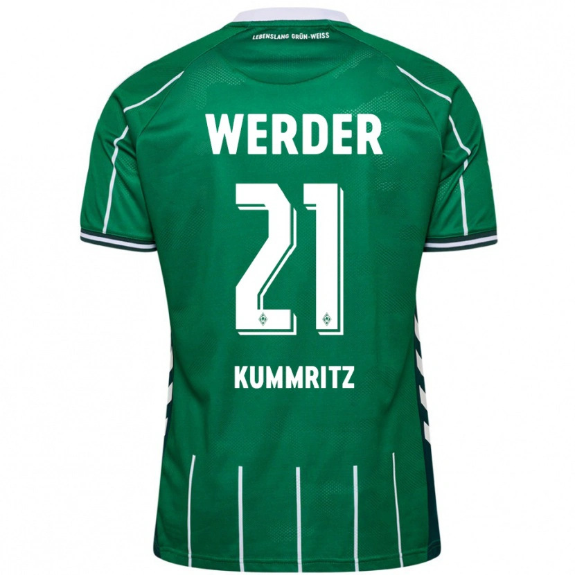 Danxen Damen Liam Kümmritz #21 Grün Weiß Heimtrikot Trikot 2025/26 T-Shirt Schweiz