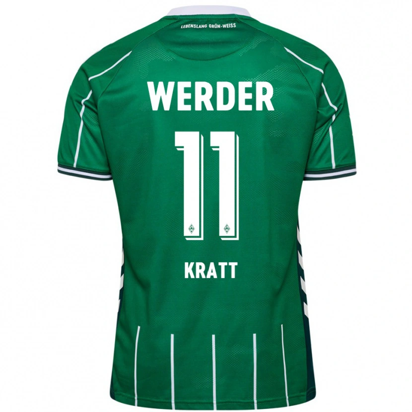 Danxen Damen Ronan Kratt #11 Grün Weiß Heimtrikot Trikot 2025/26 T-Shirt Schweiz