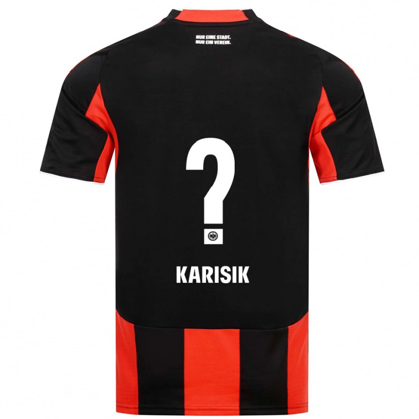 Danxen Damen Harun Karisik #0 Schwarz Rot Heimtrikot Trikot 2025/26 T-Shirt Schweiz