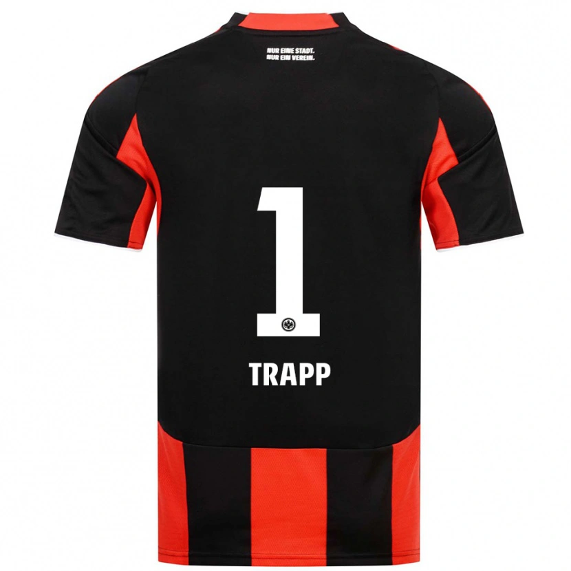 Danxen Damen Kevin Trapp #1 Schwarz Rot Heimtrikot Trikot 2025/26 T-Shirt Schweiz