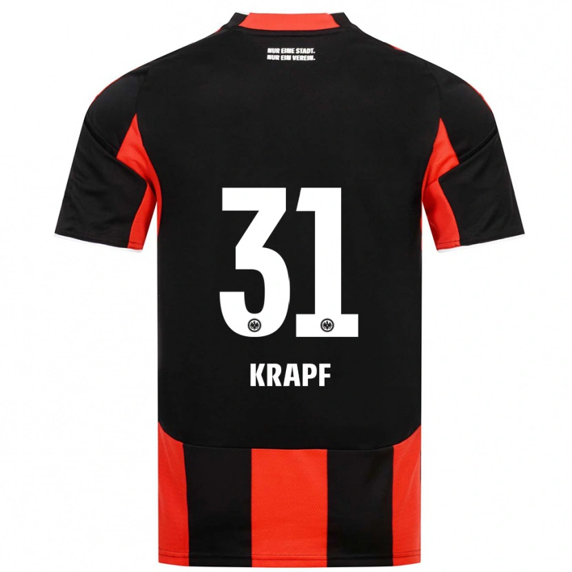 Danxen Damen Maximilian Krapf #31 Schwarz Rot Heimtrikot Trikot 2025/26 T-Shirt Schweiz