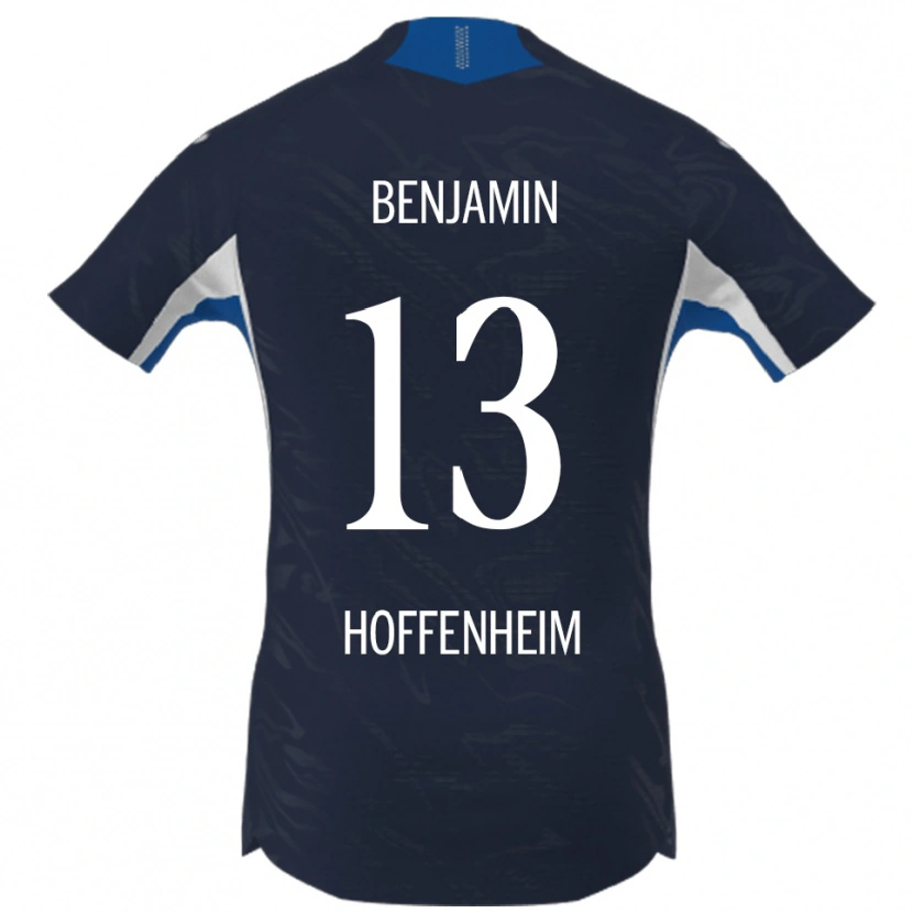 Danxen Damen Precious Benjamin #13 Marineblau Weiß Heimtrikot Trikot 2025/26 T-Shirt Schweiz