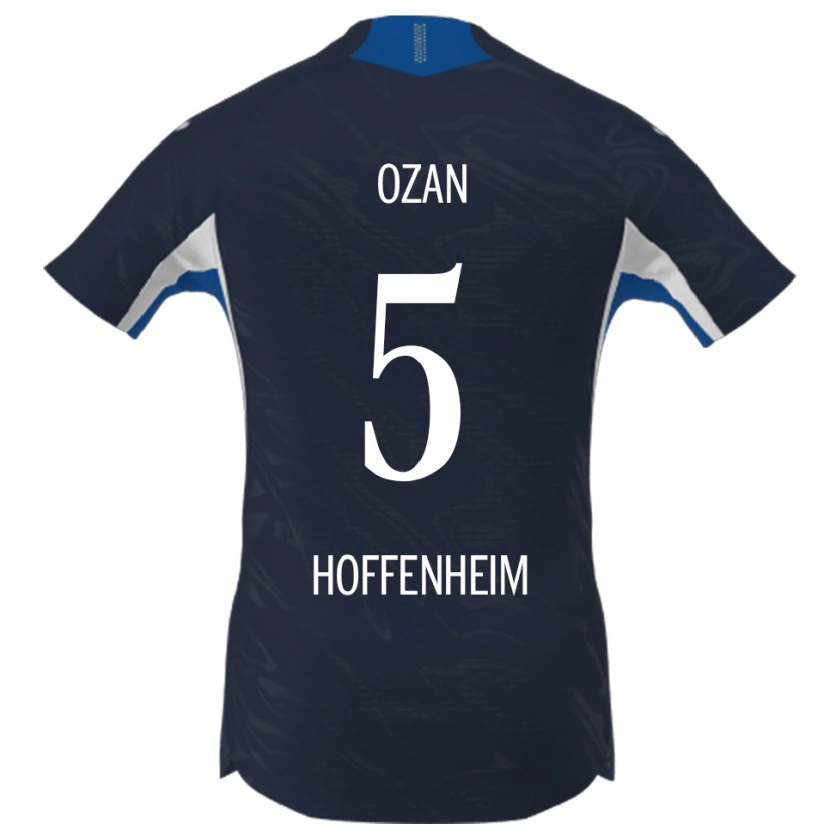 Danxen Damen Ozan Kabak #5 Marineblau Weiß Heimtrikot Trikot 2025/26 T-Shirt Schweiz