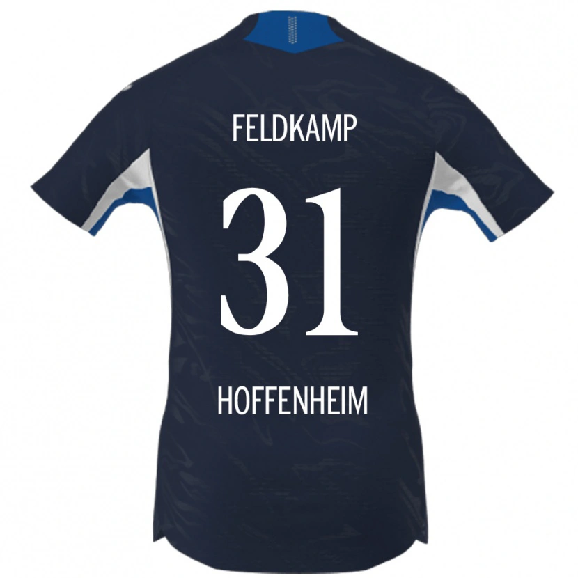 Danxen Damen Jana Feldkamp #31 Marineblau Weiß Heimtrikot Trikot 2025/26 T-Shirt Schweiz