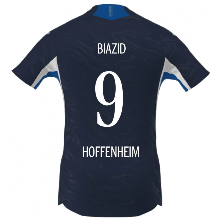 Danxen Damen Zain Biazid #9 Marineblau Weiß Heimtrikot Trikot 2025/26 T-Shirt Schweiz