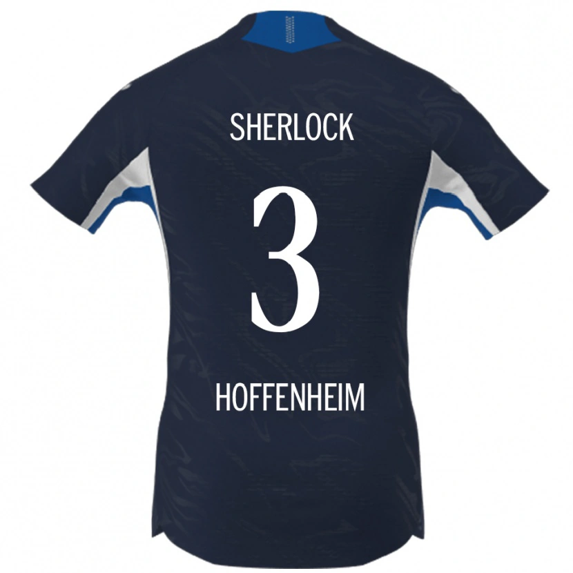 Danxen Damen Finn Sherlock #3 Marineblau Weiß Heimtrikot Trikot 2025/26 T-Shirt Schweiz