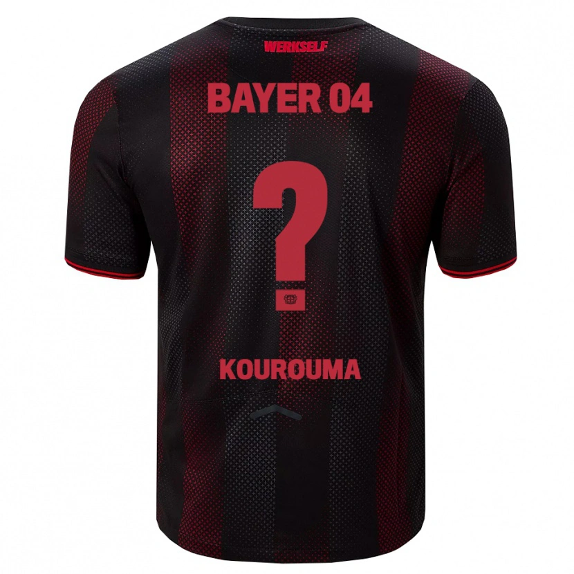 Danxen Damen Fakouman Kourouma #0 Schwarz Rot Heimtrikot Trikot 2025/26 T-Shirt Schweiz