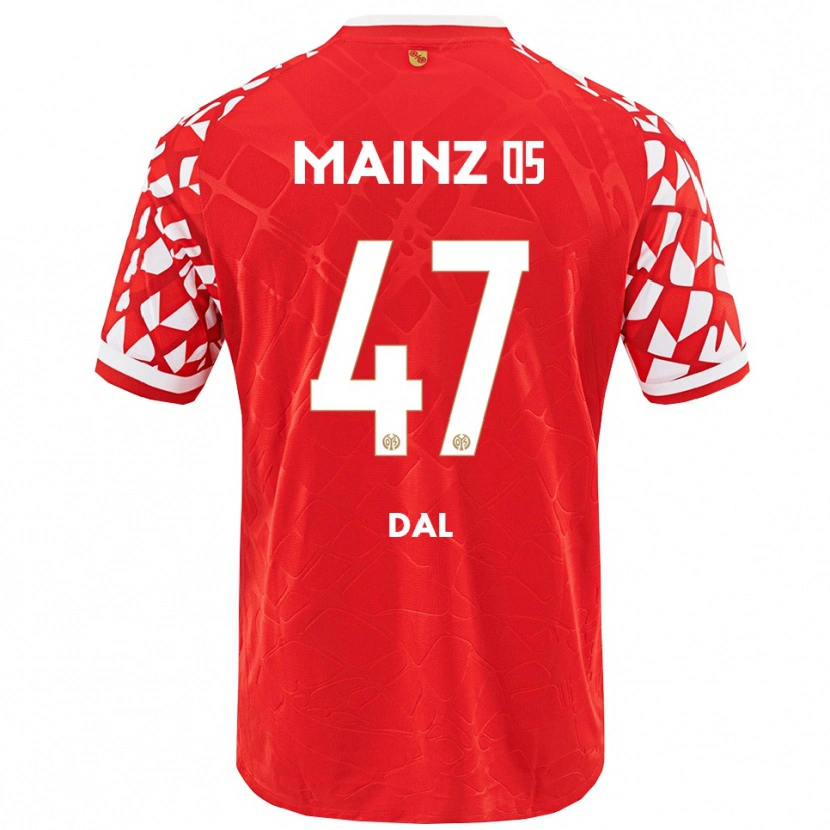 Danxen Damen Maxim Dal #47 Rot Weiß Heimtrikot Trikot 2025/26 T-Shirt Schweiz