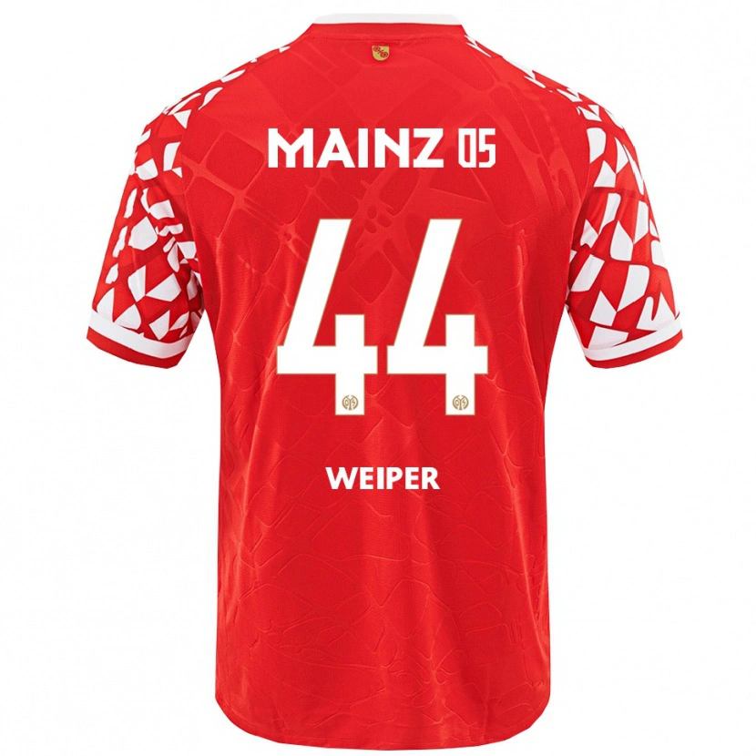 Danxen Damen Nelson Weiper #44 Rot Weiß Heimtrikot Trikot 2025/26 T-Shirt Schweiz