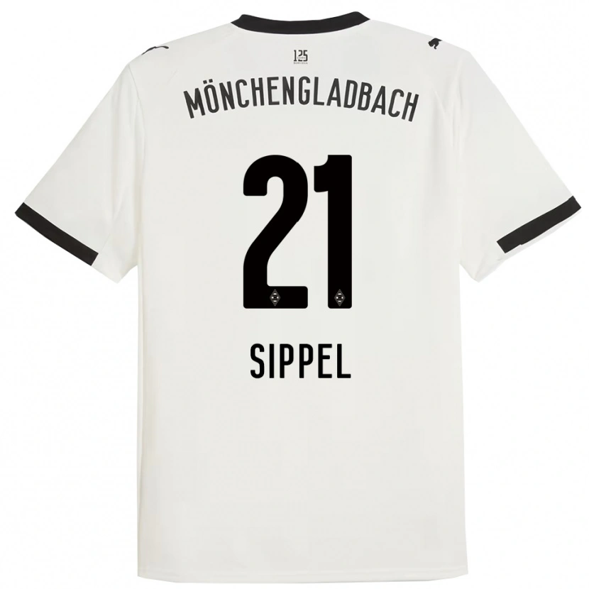 Danxen Damen Tobias Sippel #21 Weiß Schwarz Heimtrikot Trikot 2025/26 T-Shirt Schweiz