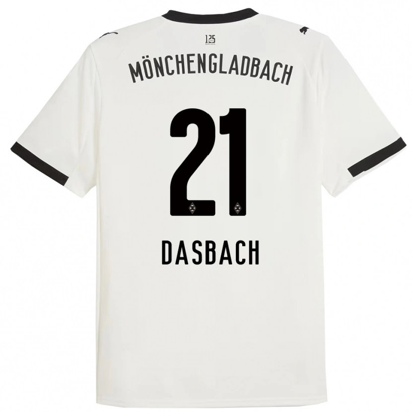 Danxen Damen Yannik Dasbach #21 Weiß Schwarz Heimtrikot Trikot 2025/26 T-Shirt Schweiz