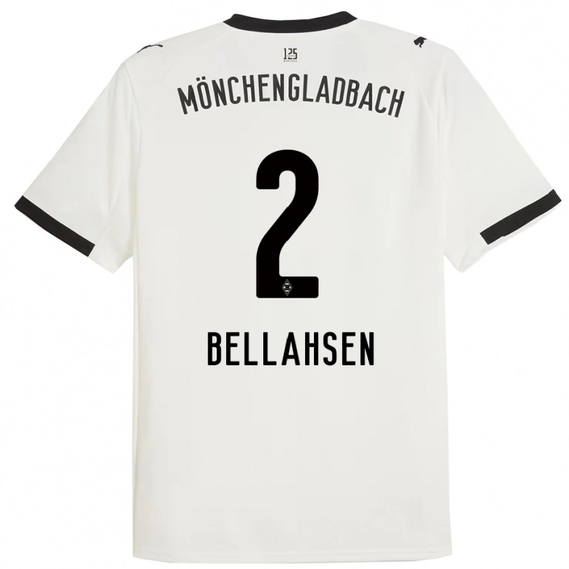 Danxen Damen Joseph Bellahsen #2 Weiß Schwarz Heimtrikot Trikot 2025/26 T-Shirt Schweiz