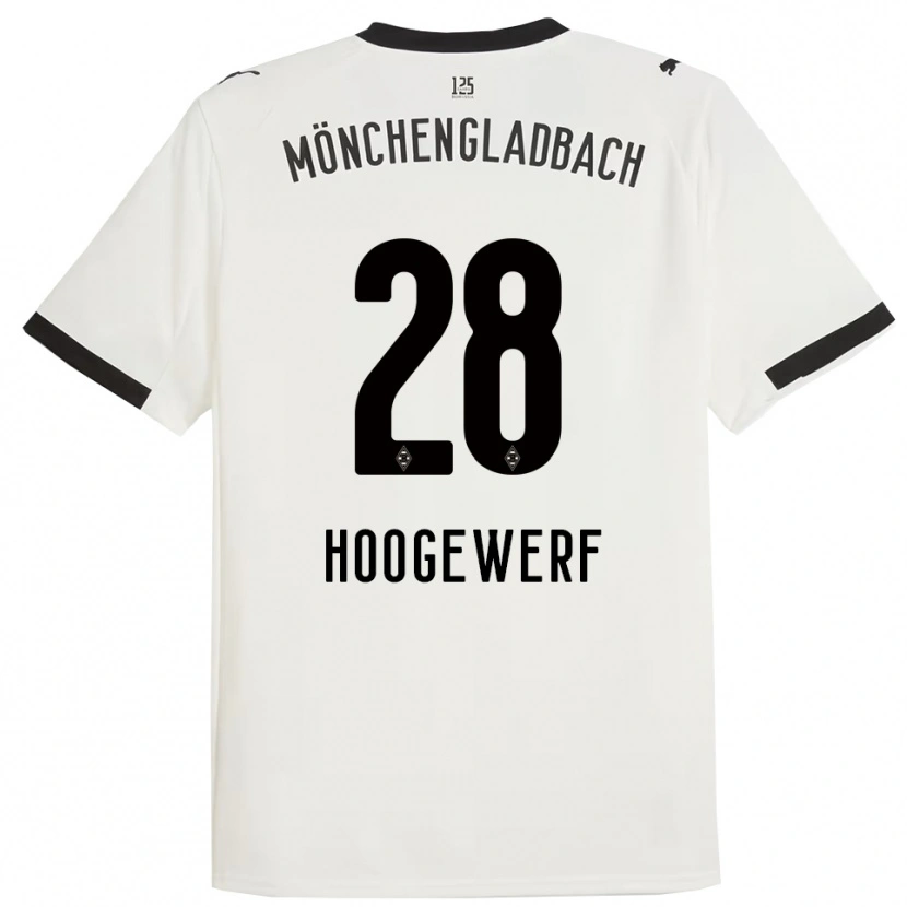 Danxen Damen Dillon Hoogewerf #28 Weiß Schwarz Heimtrikot Trikot 2025/26 T-Shirt Schweiz