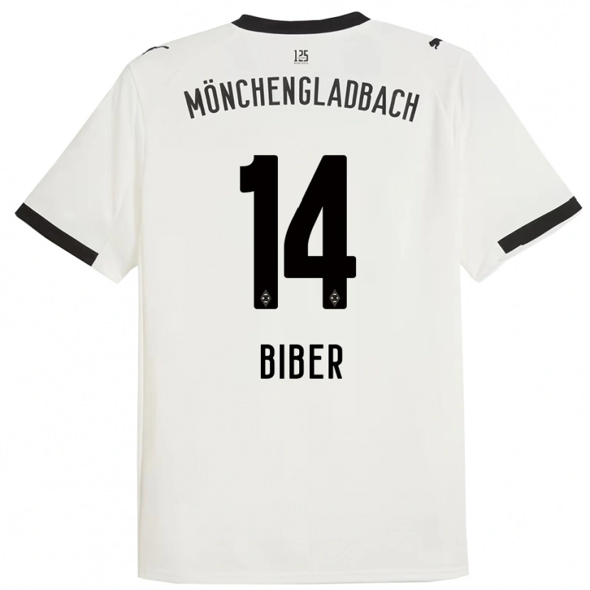 Danxen Damen Edin Biber #14 Weiß Schwarz Heimtrikot Trikot 2025/26 T-Shirt Schweiz
