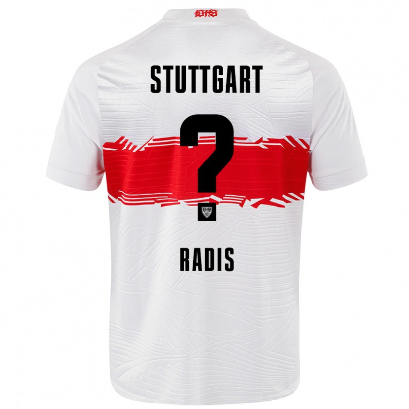 Danxen Damen Dimitrios Radis #0 Weiß Rot Heimtrikot Trikot 2025/26 T-Shirt Schweiz