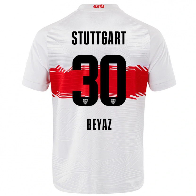 Danxen Damen Ömer Beyaz #30 Weiß Rot Heimtrikot Trikot 2025/26 T-Shirt Schweiz