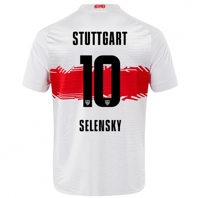 Danxen Damen Anja Selensky #10 Weiß Rot Heimtrikot Trikot 2025/26 T-Shirt Schweiz