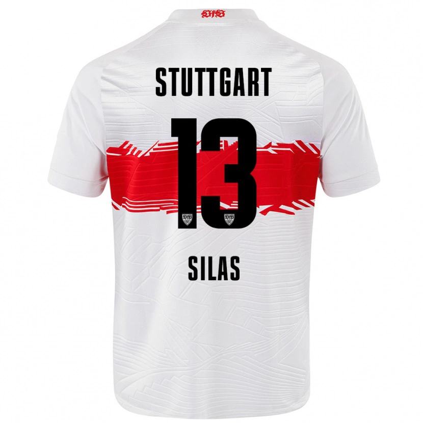 Danxen Damen Silas #13 Weiß Rot Heimtrikot Trikot 2025/26 T-Shirt Schweiz