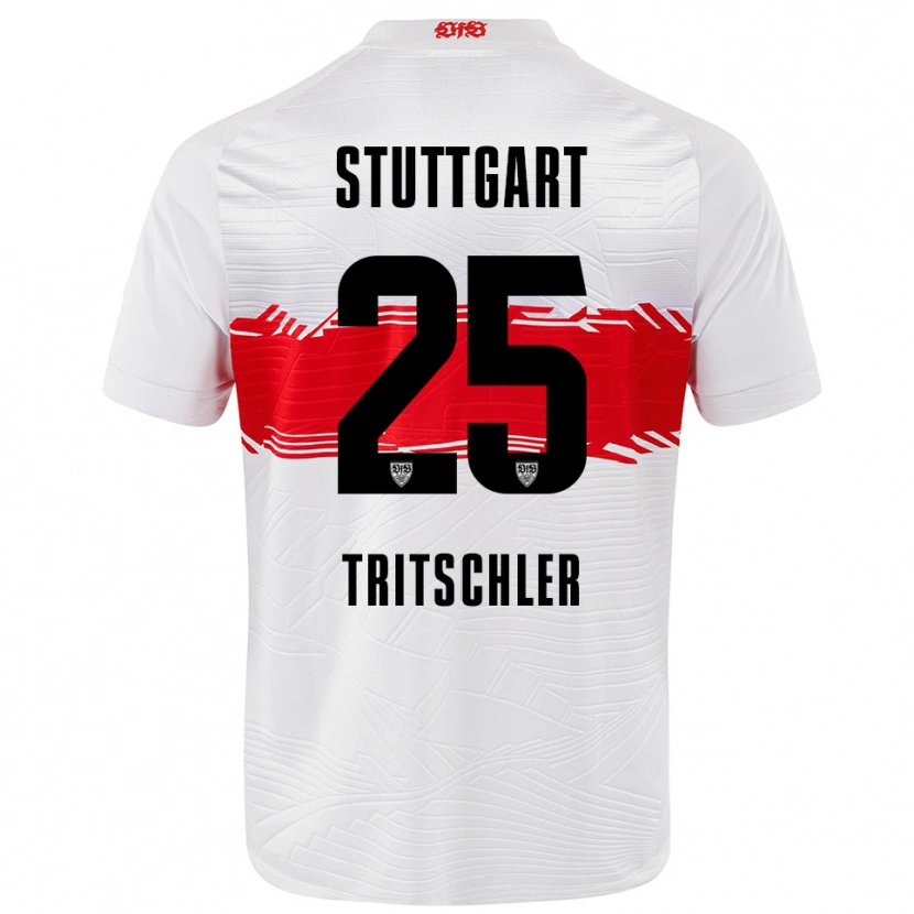 Danxen Damen David Tritschler #25 Weiß Rot Heimtrikot Trikot 2025/26 T-Shirt Schweiz