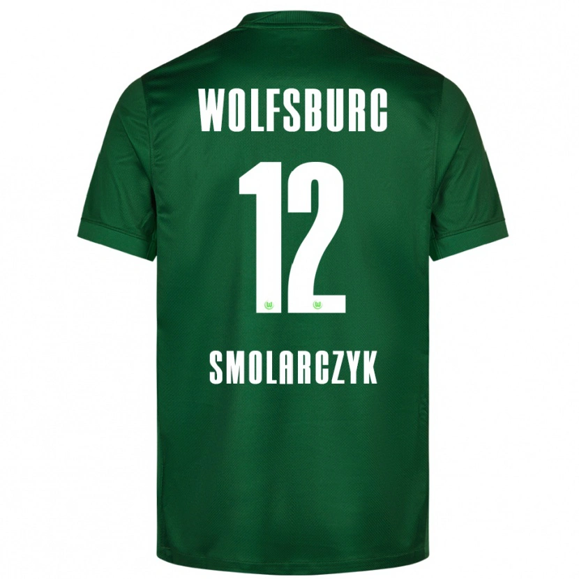 Danxen Damen Nelly Smolarczyk #12 Grün Weiß Heimtrikot Trikot 2025/26 T-Shirt Schweiz