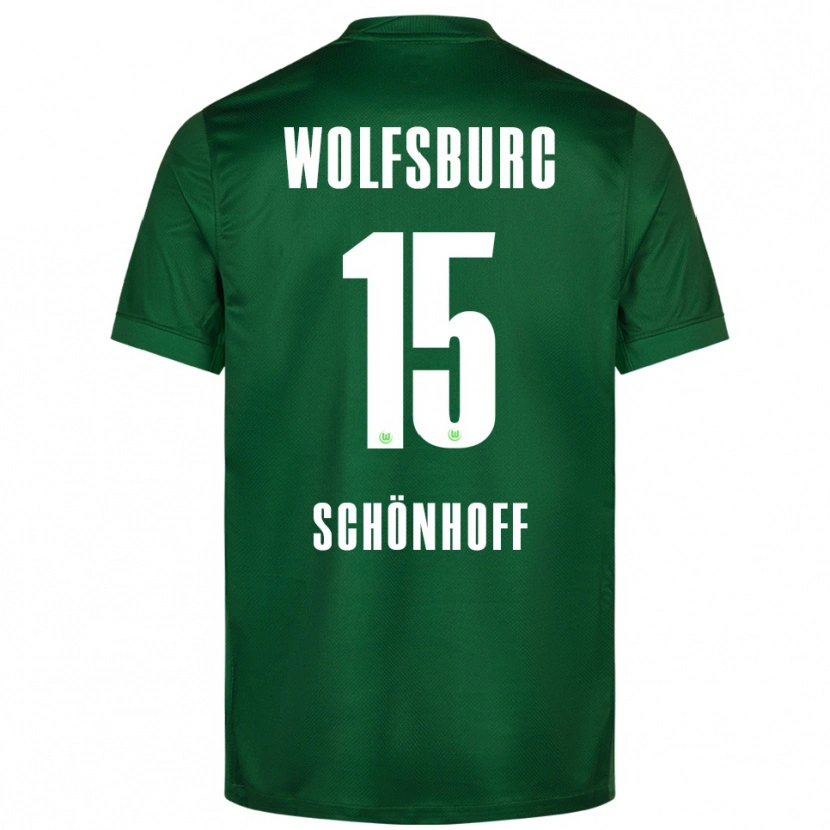Danxen Damen Henry Schönhoff #15 Grün Weiß Heimtrikot Trikot 2025/26 T-Shirt Schweiz