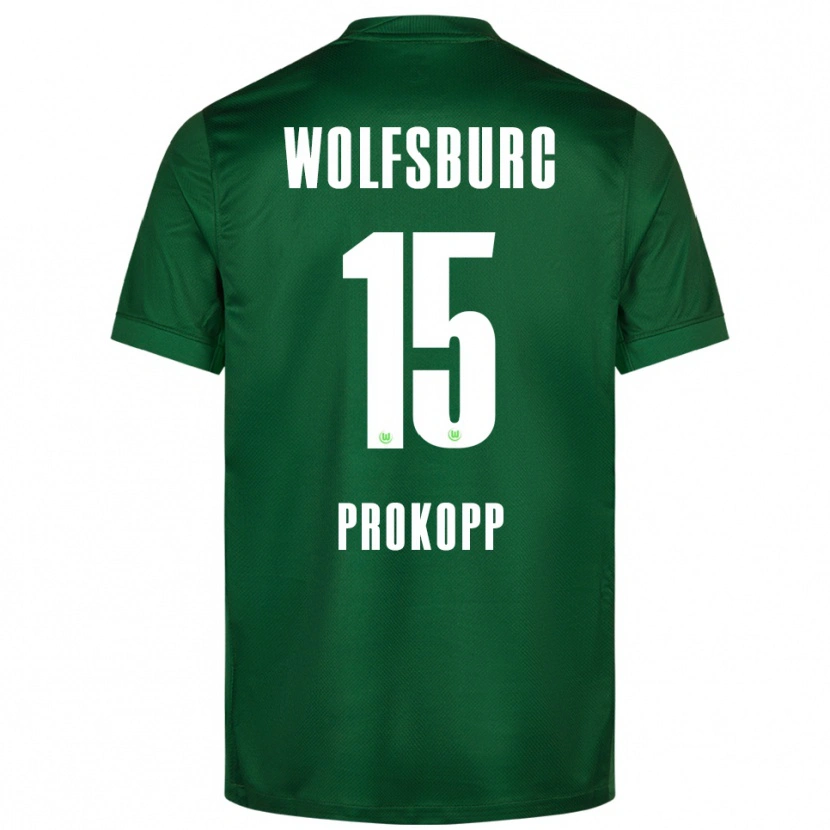 Danxen Damen Oskar Prokopp #15 Grün Weiß Heimtrikot Trikot 2025/26 T-Shirt Schweiz