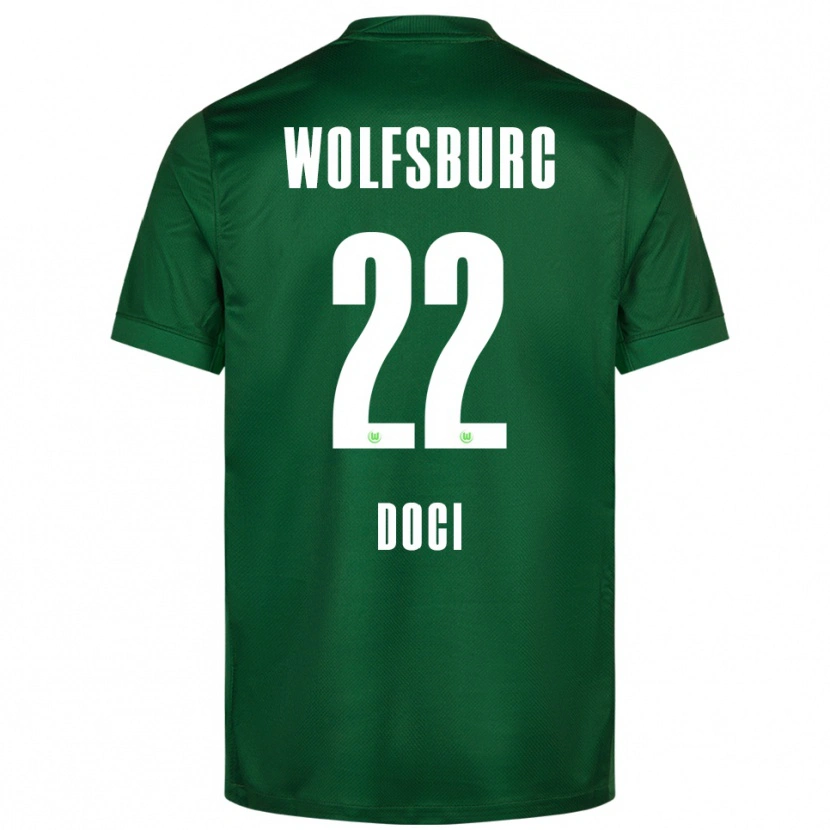 Danxen Damen Adrian Doci #22 Grün Weiß Heimtrikot Trikot 2025/26 T-Shirt Schweiz