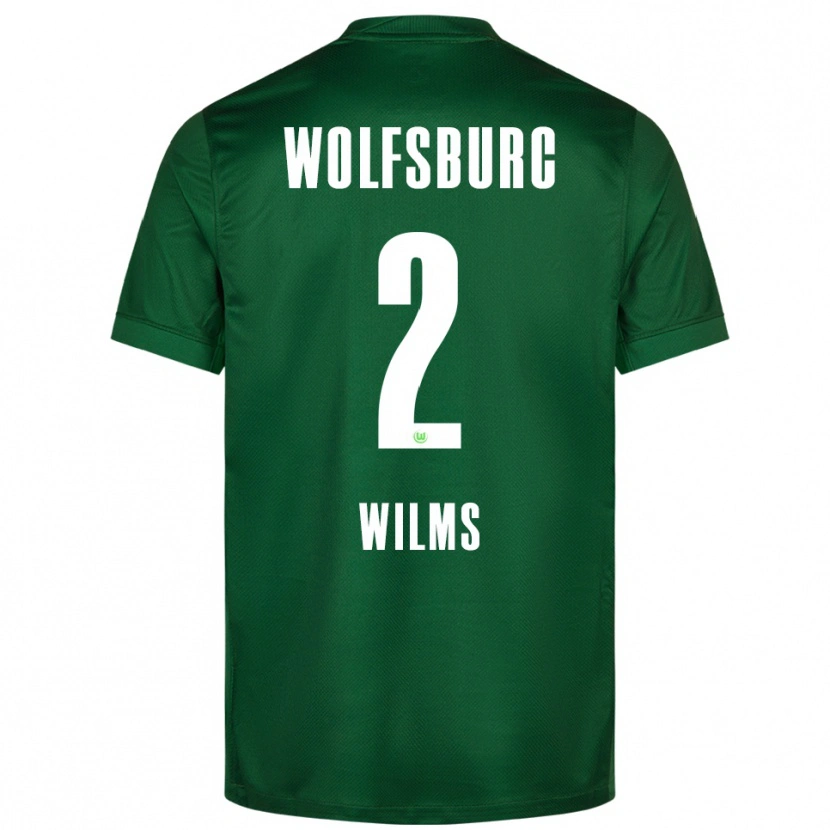 Danxen Damen Lynn Wilms #2 Grün Weiß Heimtrikot Trikot 2025/26 T-Shirt Schweiz
