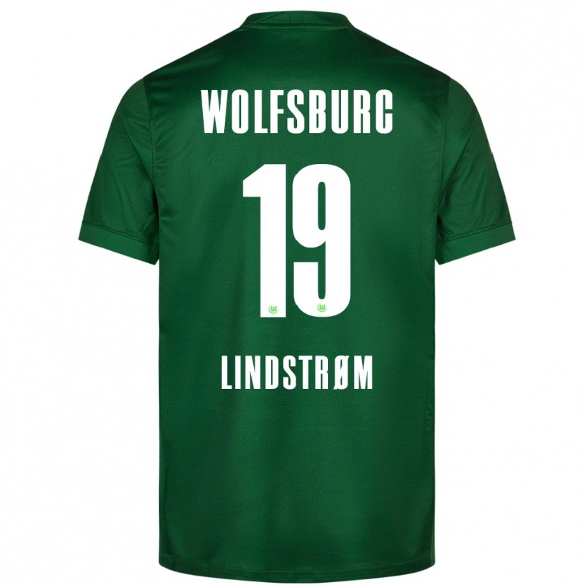 Danxen Damen Jesper Lindstrøm #19 Grün Weiß Heimtrikot Trikot 2025/26 T-Shirt Schweiz