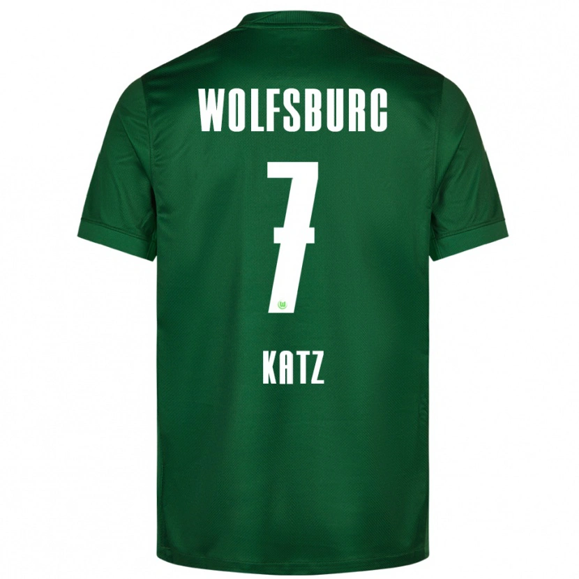 Danxen Damen Bruno Katz #7 Grün Weiß Heimtrikot Trikot 2025/26 T-Shirt Schweiz