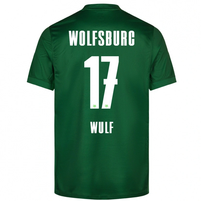 Danxen Damen Diego Wulf #17 Grün Weiß Heimtrikot Trikot 2025/26 T-Shirt Schweiz