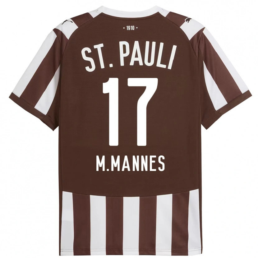 Danxen Damen Verena Maria Mannes #17 Kaffee Weiß Heimtrikot Trikot 2025/26 T-Shirt Schweiz