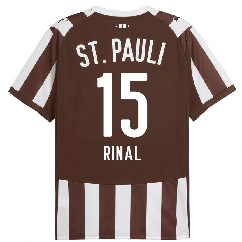 Danxen Damen Selcuk Rinal #15 Kaffee Weiß Heimtrikot Trikot 2025/26 T-Shirt Schweiz