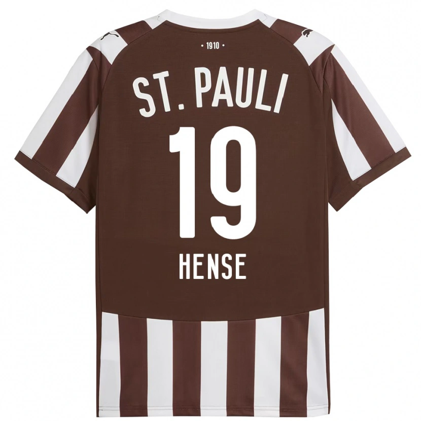 Danxen Damen Toralf Hense #19 Kaffee Weiß Heimtrikot Trikot 2025/26 T-Shirt Schweiz