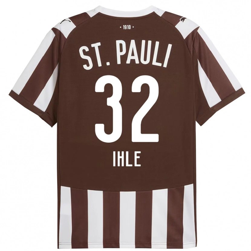 Danxen Damen Friederike Ihle #32 Kaffee Weiß Heimtrikot Trikot 2025/26 T-Shirt Schweiz