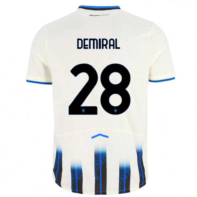 Danxen Damen Merih Demiral #28 Weiß Blau Auswärtstrikot Trikot 2025/26 T-Shirt Schweiz