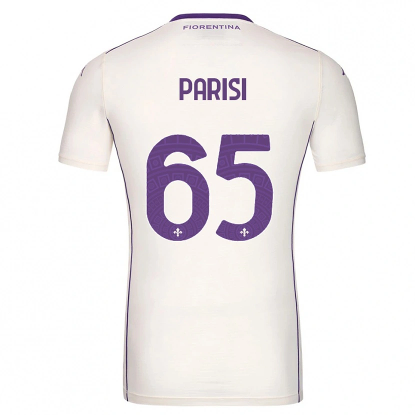 Danxen Damen Fabiano Parisi #65 Weiß Lila Rot Auswärtstrikot Trikot 2025/26 T-Shirt Schweiz