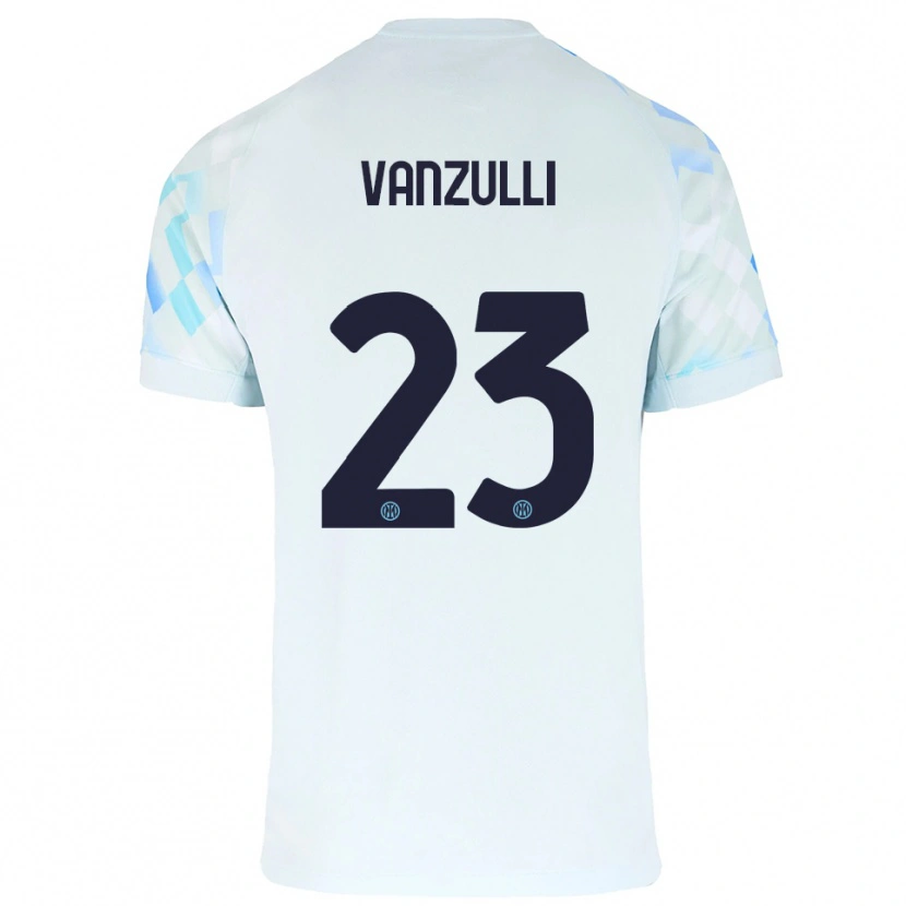 Danxen Damen Marco Vanzulli #23 Weiß Blau Auswärtstrikot Trikot 2025/26 T-Shirt Schweiz