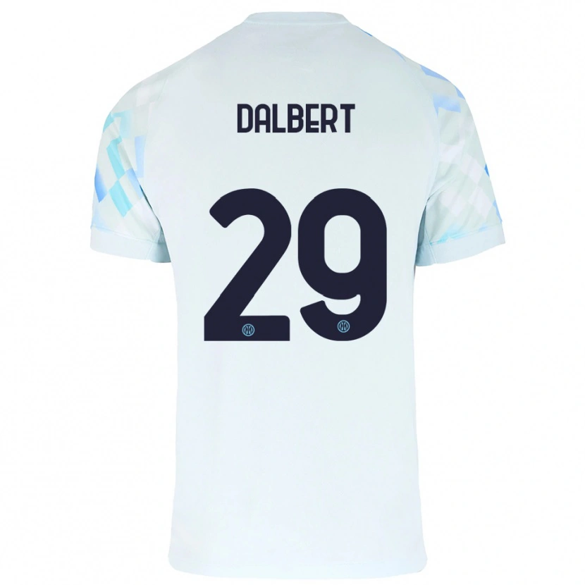 Danxen Damen Dalbert #29 Weiß Blau Auswärtstrikot Trikot 2025/26 T-Shirt Schweiz