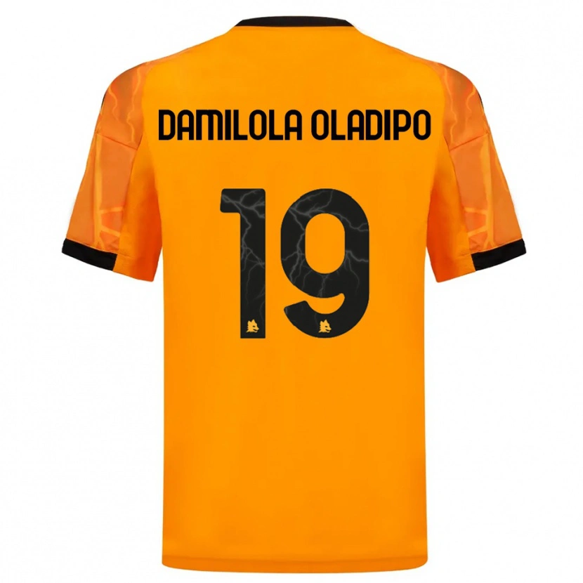 Danxen Damen Shukurat Damilola Oladipo #19 Orange Schwarz Auswärtstrikot Trikot 2025/26 T-Shirt Schweiz