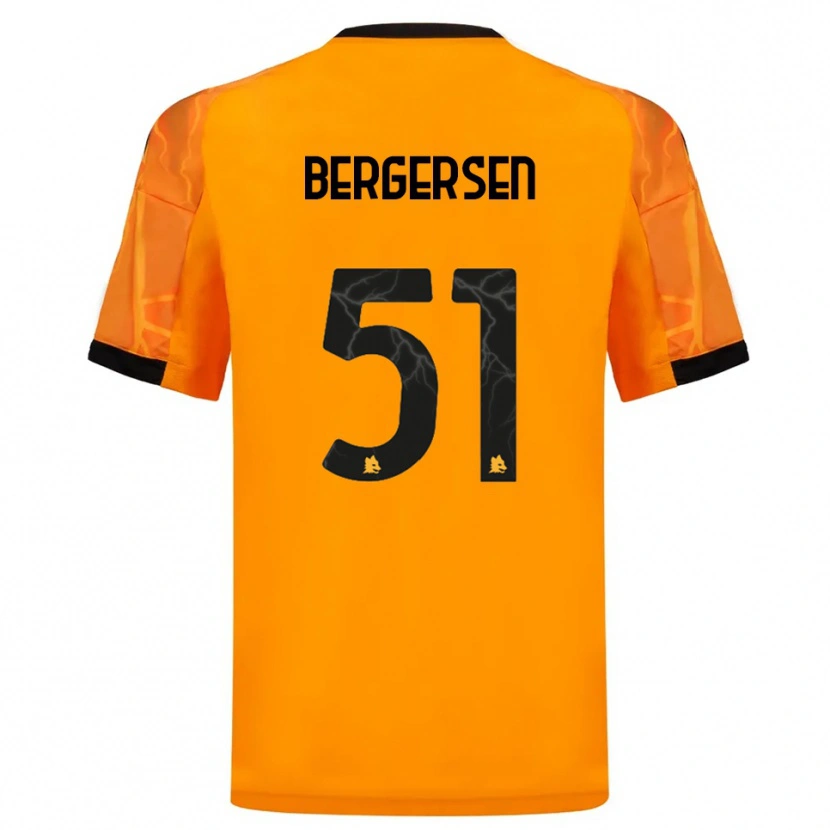 Danxen Damen Mina Bergersen #51 Orange Schwarz Auswärtstrikot Trikot 2025/26 T-Shirt Schweiz