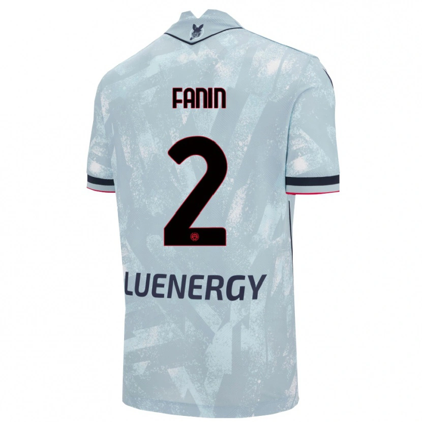 Danxen Damen Alessandro Fanin #2 Hellblau Schwarz Auswärtstrikot Trikot 2025/26 T-Shirt Schweiz