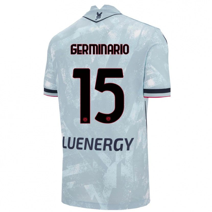 Danxen Damen Mattia Germinario #15 Hellblau Schwarz Auswärtstrikot Trikot 2025/26 T-Shirt Schweiz