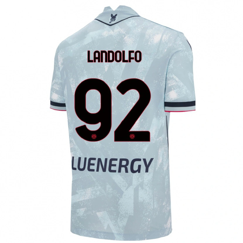 Danxen Damen Tommaso Landolfo #92 Hellblau Schwarz Auswärtstrikot Trikot 2025/26 T-Shirt Schweiz