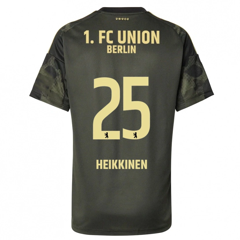 Danxen Damen Ida Heikkinen #25 Dunkelgrün Schwarz Auswärtstrikot Trikot 2025/26 T-Shirt Schweiz