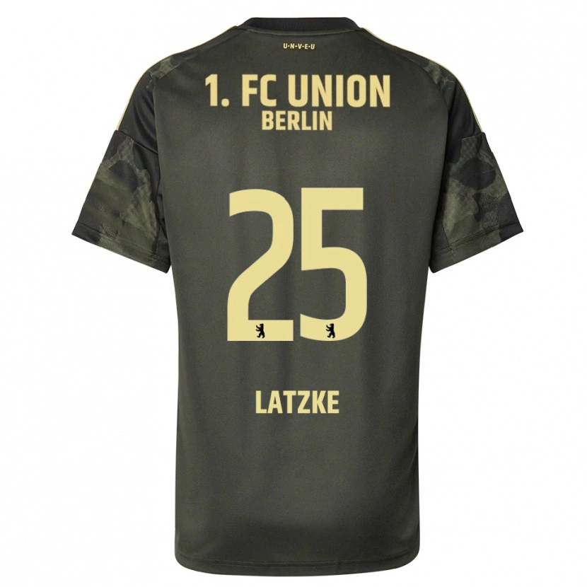 Danxen Damen Jannes Latzke #25 Dunkelgrün Schwarz Auswärtstrikot Trikot 2025/26 T-Shirt Schweiz