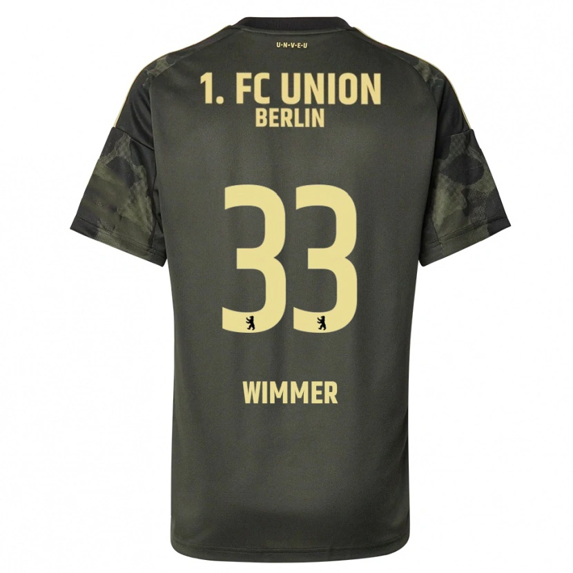 Danxen Damen Pauline Wimmer #33 Dunkelgrün Schwarz Auswärtstrikot Trikot 2025/26 T-Shirt Schweiz