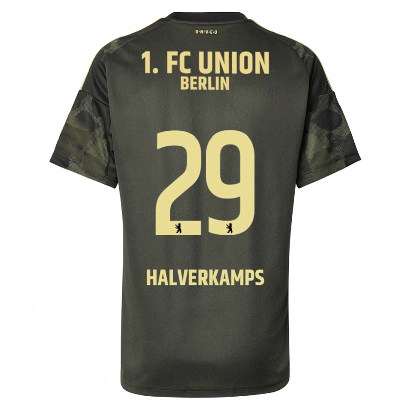 Danxen Damen Antonia Halverkamps #29 Dunkelgrün Schwarz Auswärtstrikot Trikot 2025/26 T-Shirt Schweiz