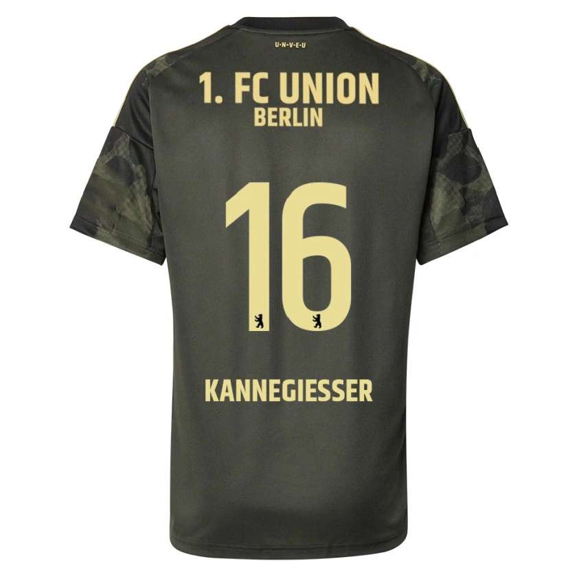 Danxen Damen Tom Kannegießer #16 Dunkelgrün Schwarz Auswärtstrikot Trikot 2025/26 T-Shirt Schweiz